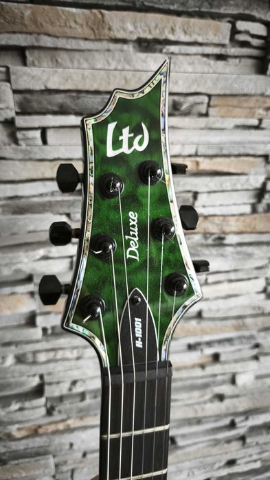 Chitara electrica ESP LTD H-1001 DeLuxe doze Fishman - Garantie