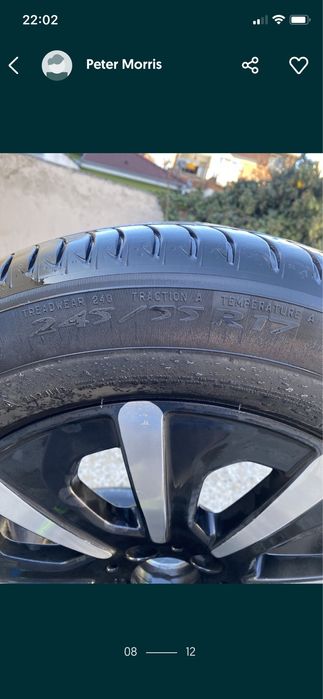 17” Оригинални джанти Мерцедес 66,6/5х112 Mercedes