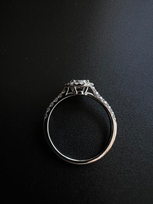 Vand inel logodna cu diamante naturale