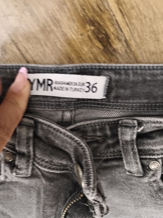 Blugi skinny gri spălăcit mărime 36(s)