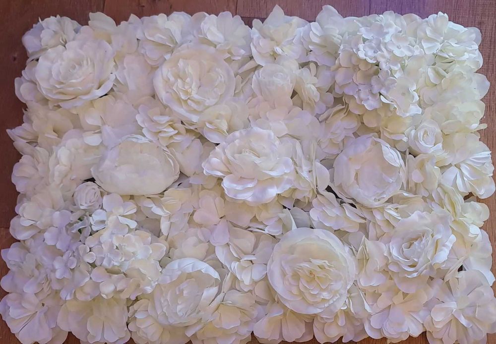 Изкуствени цветя панел стенен