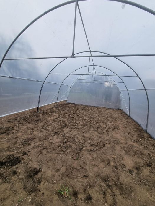 Sera/Solar legume gradina teava zincata galvanizata, folie 170 microni