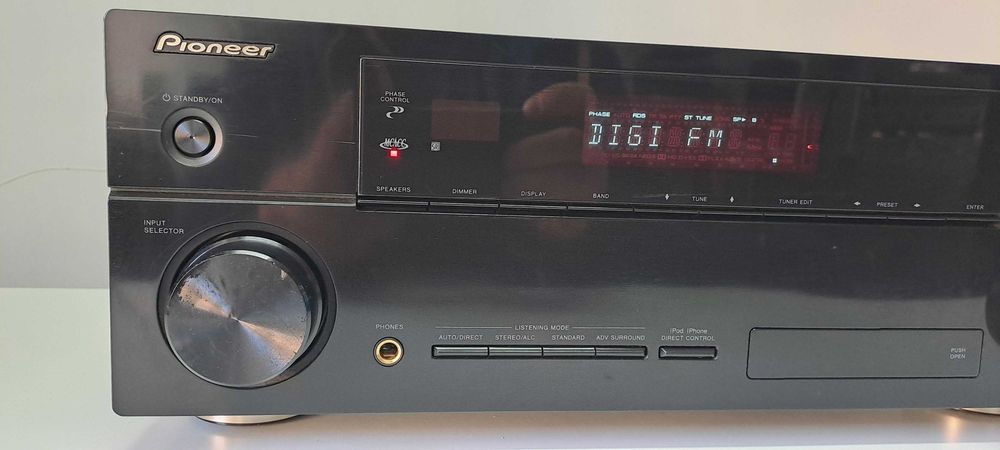 Amplificator Pioneer VSX-820 Receiver HDMI ARC 3D USB HD Audio RDS Negru