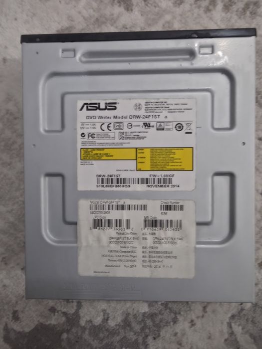 Asus DVD Writer Model DRW-24F1ST