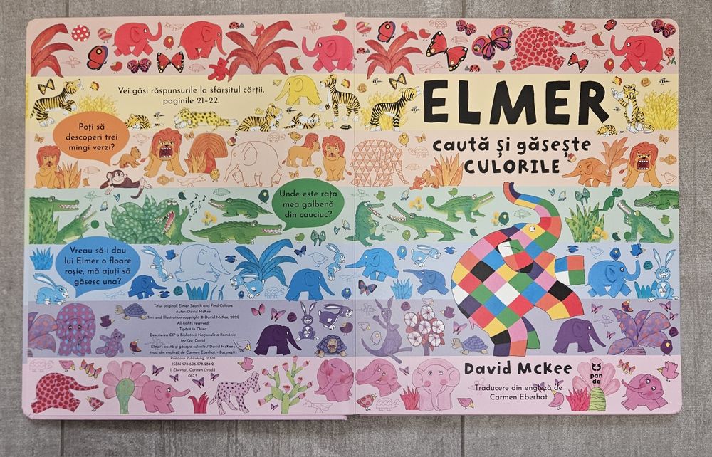 Set cărți Elmer - 17 volume română