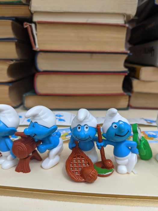 Киндер сюрприз Смурфики коллекция 2001 год