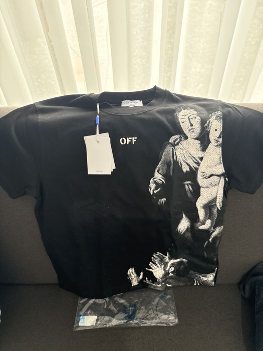 Tricou Off White marimea S blurred mary skate
