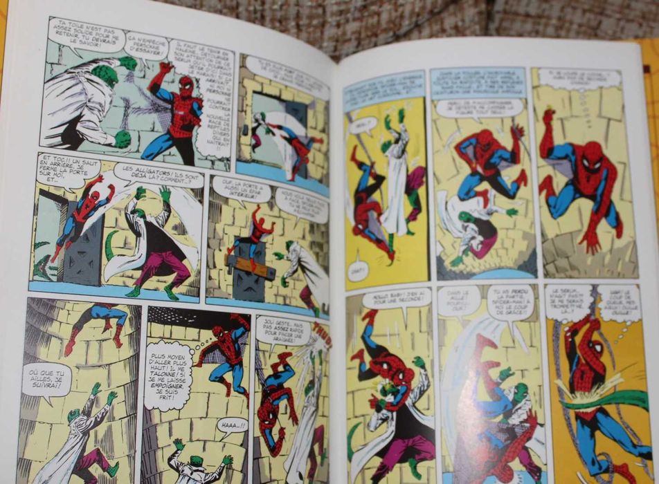 Benzi desenate marvel Ultimate Spider-Man Red Sonja Cei patru fantastici spiderman rahan romana Superman revine comics  integrale panini franceza