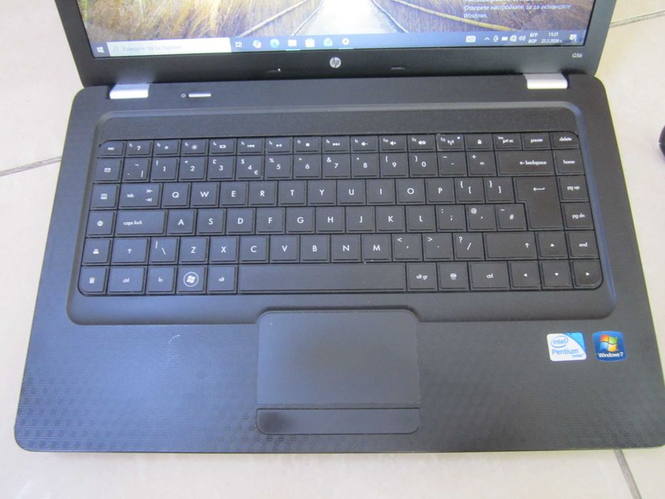 Лаптоп HP G56 4GB RAM 500GB HDD 2.30GHz