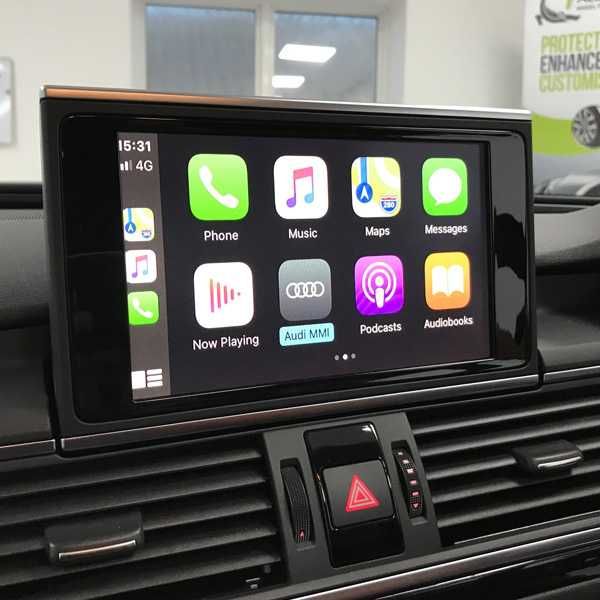Безжичен Apple Carplay /Android Auto за Audi A6 A7 2010-