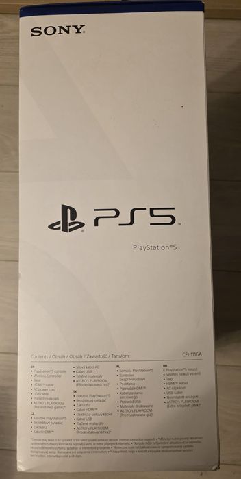Vand Playstation 5 / PS5 CFI-1116A  cu disk