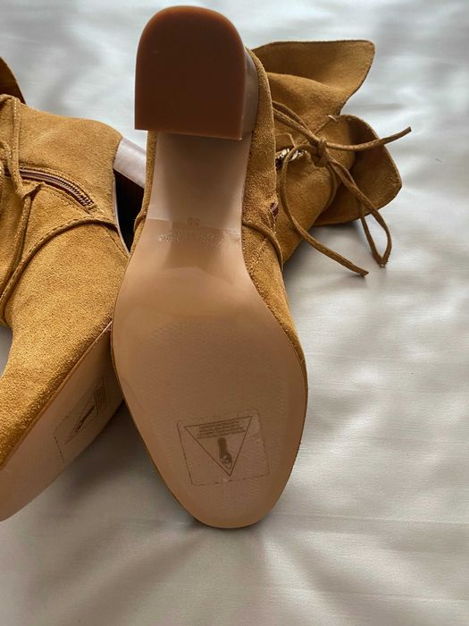 Cizme dama, Zara, 38, piele naturala, noi