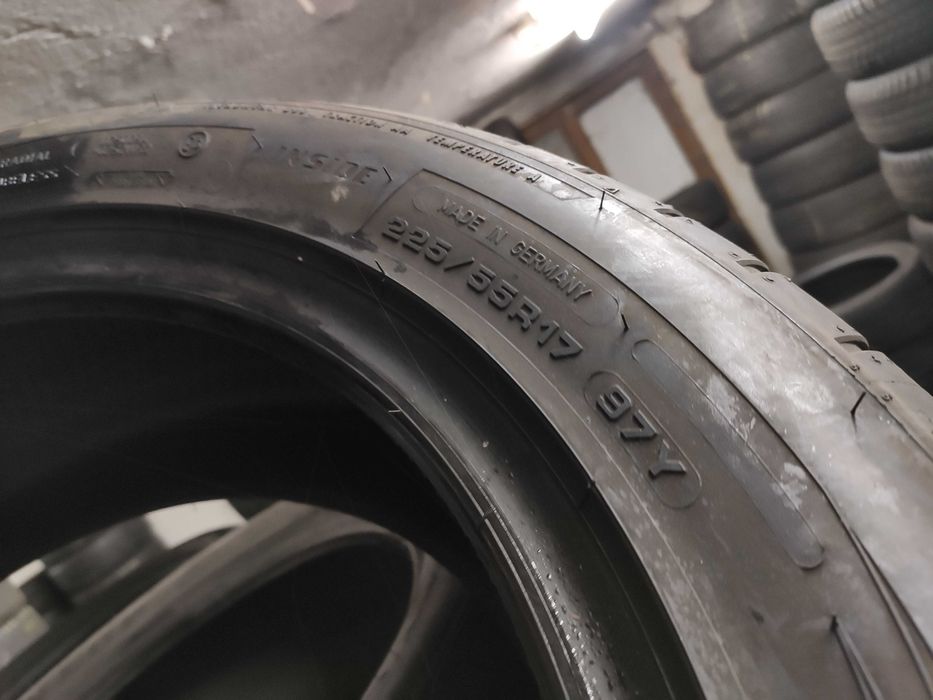 2бр Летни Гуми 225 55 17 - Dunlop - DOT 2023