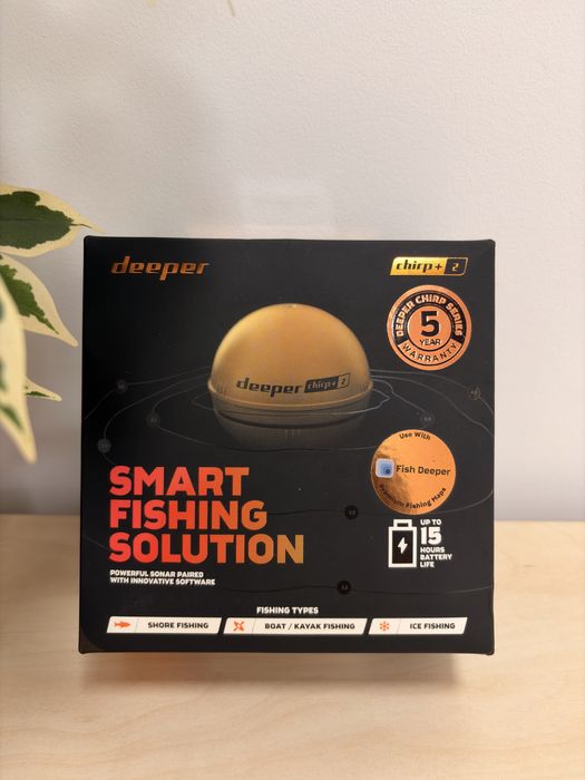 sonar Deeper CHIRP+ 2 ca nou GPS garanție 2031