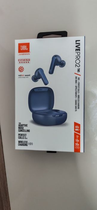 Casti wireless in ear JBL Live Pro 2,True Adaptive,Signature Sound,Noi