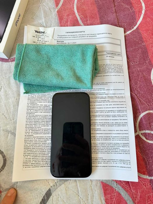 Iphone 16 pro 128GB BLACK като НОВ!