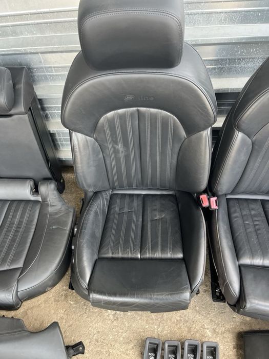 Кожен салон Audi A6 A7 4G Sline погрев ел Ауди А6 A7 ном 519
