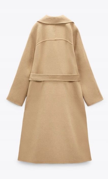 Palton lana Hande made Zara Limited