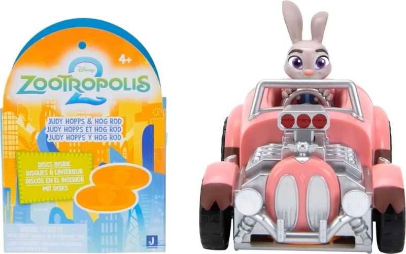 Зоотрополис Фигурки с кола Зайка Джуди Лисицата Ник Рис Поубърт 3 вида