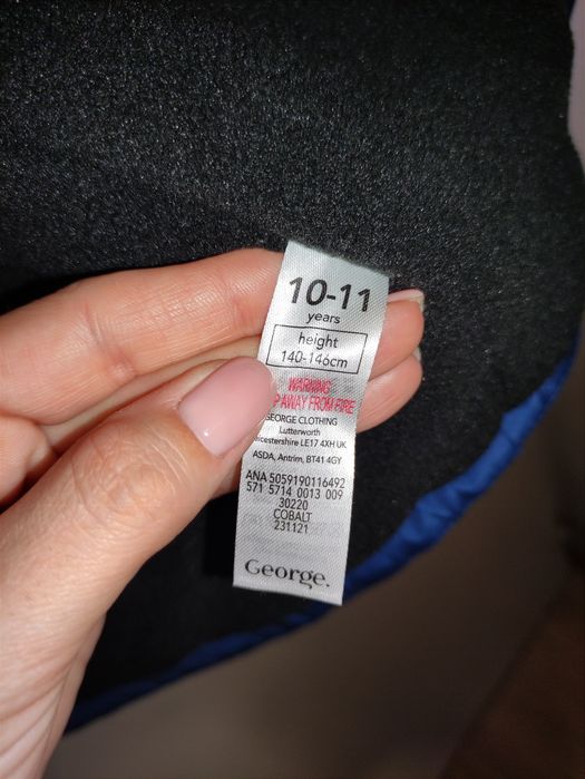 Ново детско зимно яке George  10/11г. 140-146