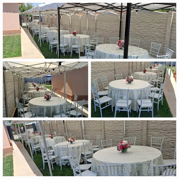 Închiriem corturi,mese,scaune,aranjamente floarale