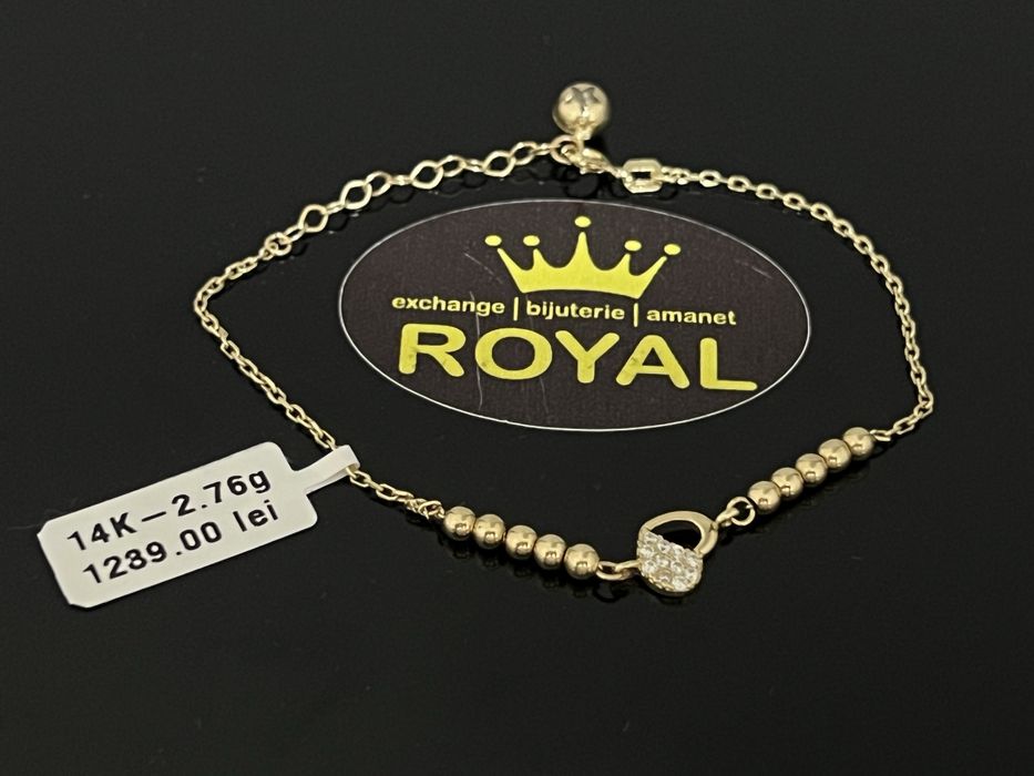Bijuteria Royal CB : Bratara dama aur 14k 585   2,76 gr