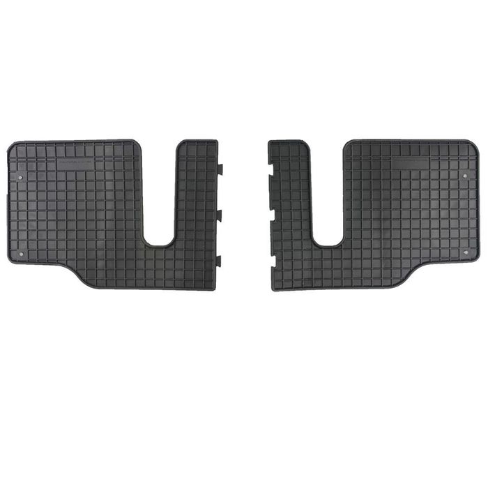 Set covorase auto din cauciuc Mazda 5 din 2005-2010 Premacy 2005-2010 pentru Randul Al Treilea de scaune, presuri BestAutoVest, negre, 2 buc.