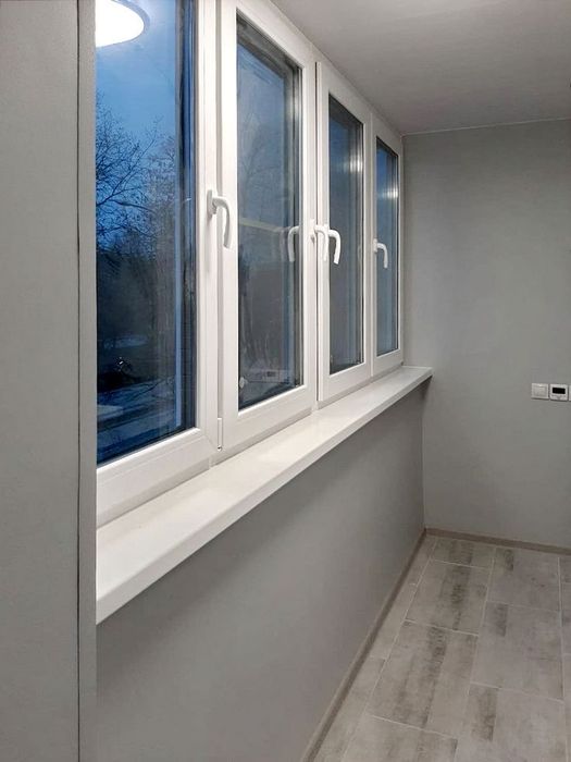 Балкон Под ключ,общивка, утепление, остекление ,ремонт балкона