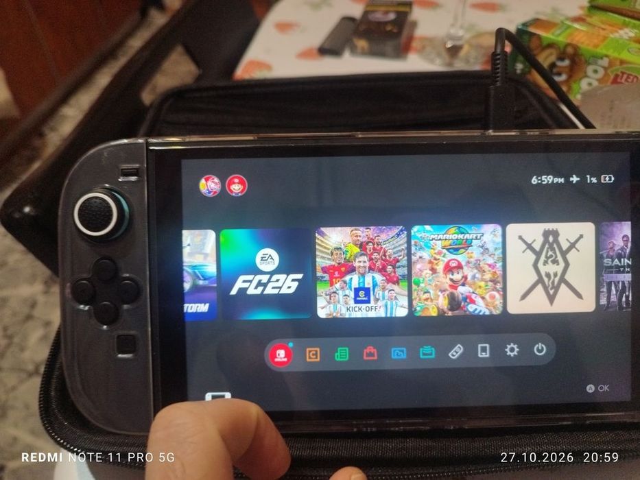 Schimb Nintendo switch 2 impecabil jailbrak
