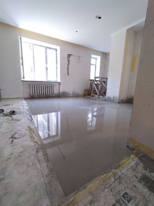 Стяжка для автостоянки (+ наливные полы)