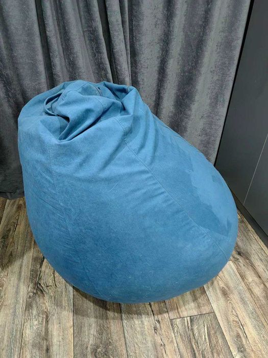 Кресло-мешок синий