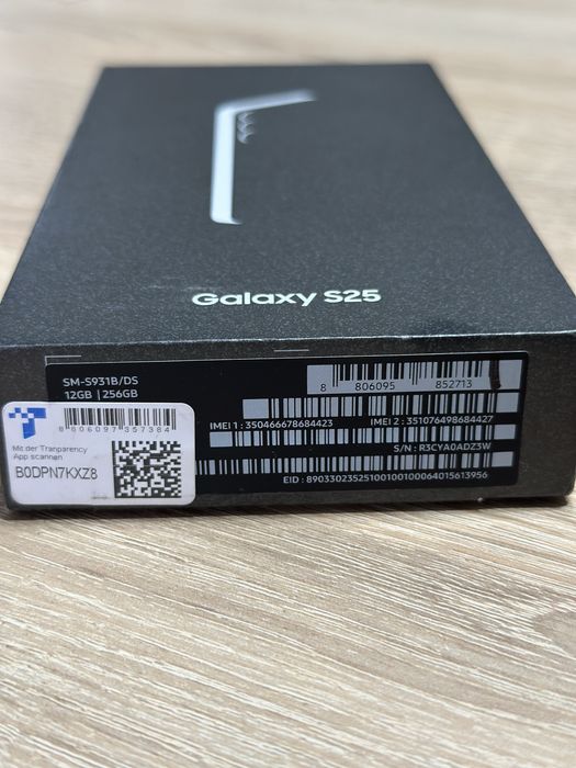 Samsung s25 / 256 gb / NoU