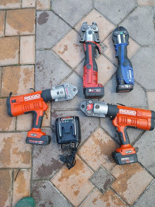 Prese de sertizat Geberit , MILWACKEE , RIidgid etc. că și noi