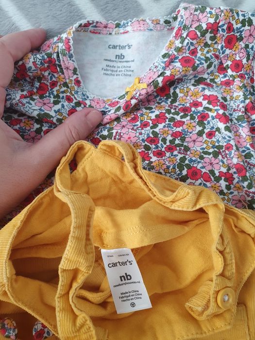 Лот бебешки дрешки 0-3 за новородено