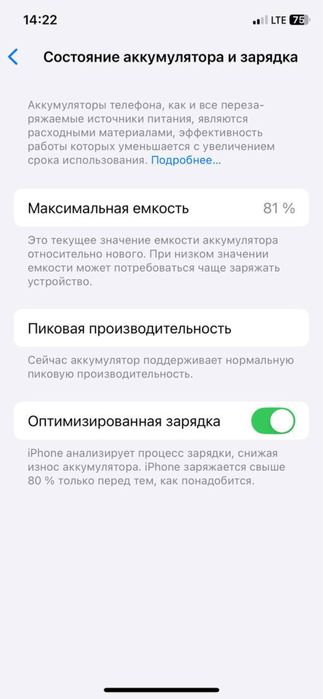 iPhone Xs  Radnoy       256/81  LLA