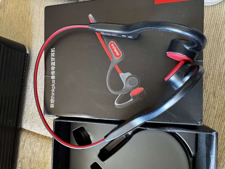 Lenovo boneconducting слушалки airpods