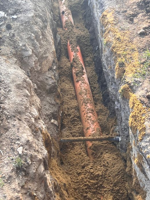 Изграждане на септична яма, водомерна шахта, изкопни Отпушване на канали и др