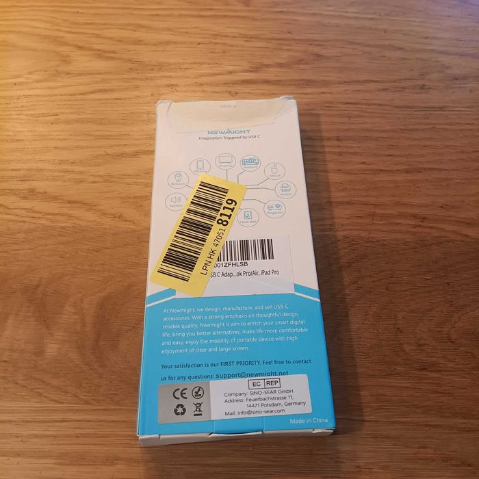 НОВ! USB-C към HDMI адаптер 3-в-1 – 4K, PD 100W, USB 3.0