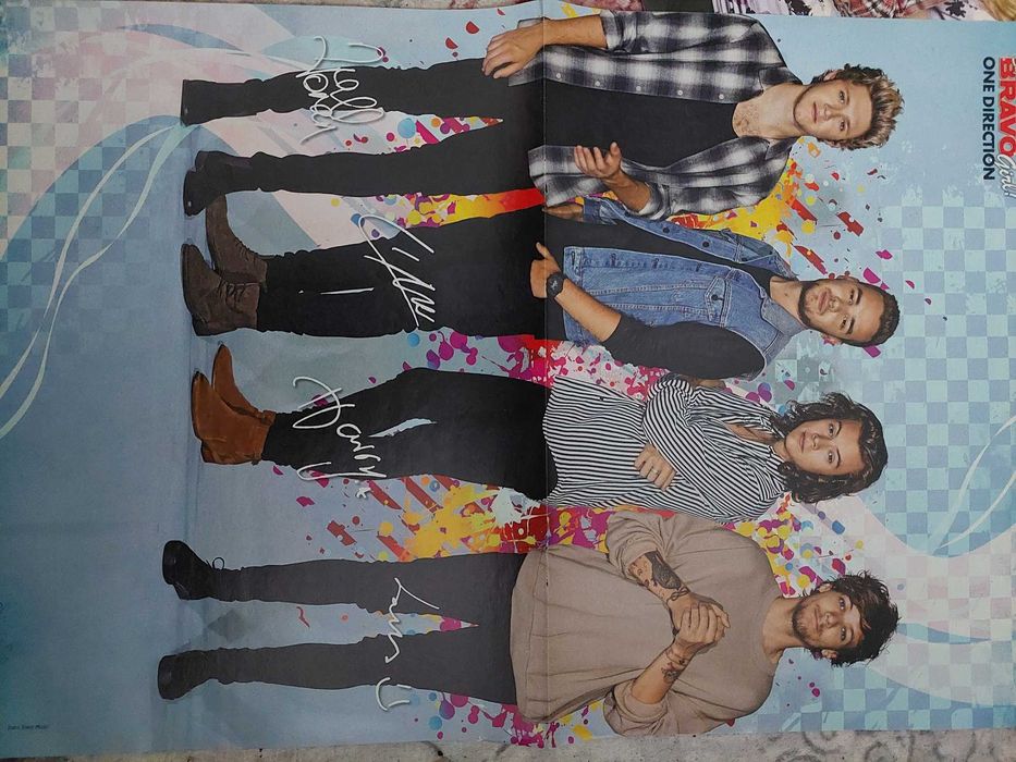 Poster One Direction / Miley Cyrus