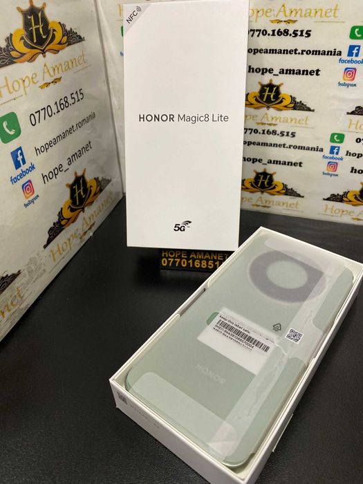 Hope Amanet P3 Honor Magic 8 LITE / 256 GB / NOU!