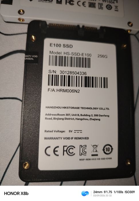 SSD SATA с девектами