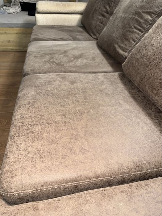 СПЕШНО! Ъглов холен диван Елеганс Иввекс - КАТО НОВ!