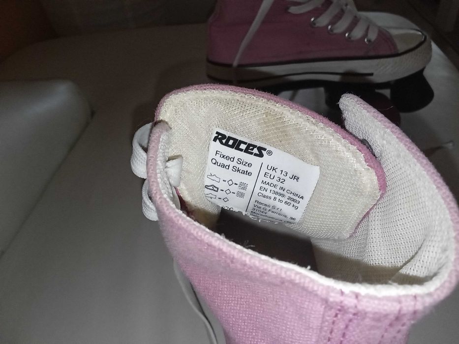 Role/patine rotile Roces, nr 32, pt fetita 4-7 ani