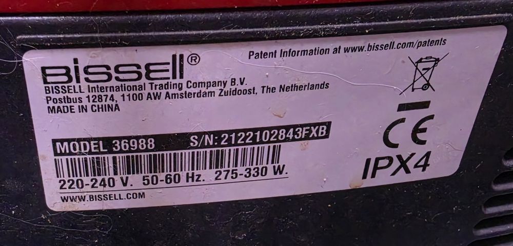 Перяща прахосмукачка Bissell 36988