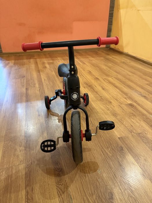 Детско балансиращо колело 2в1 Lorelli Runner, black&red