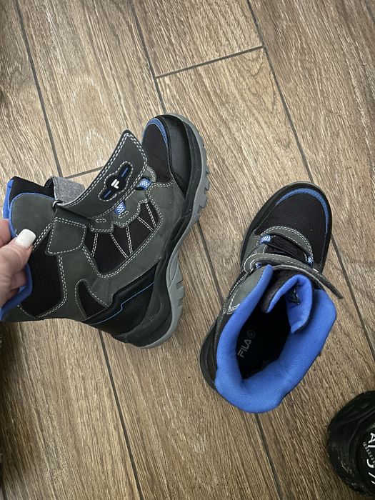 Боти за сняг с лепки непромокаеми