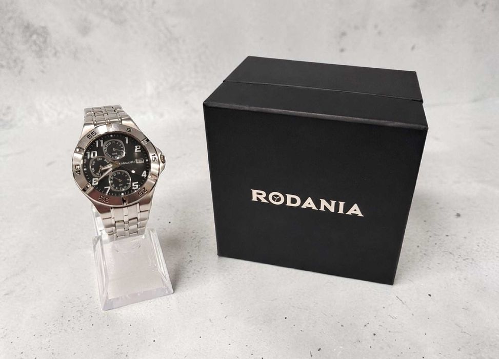 Ceas Rodania original cu cutie bratara metalica stare buna