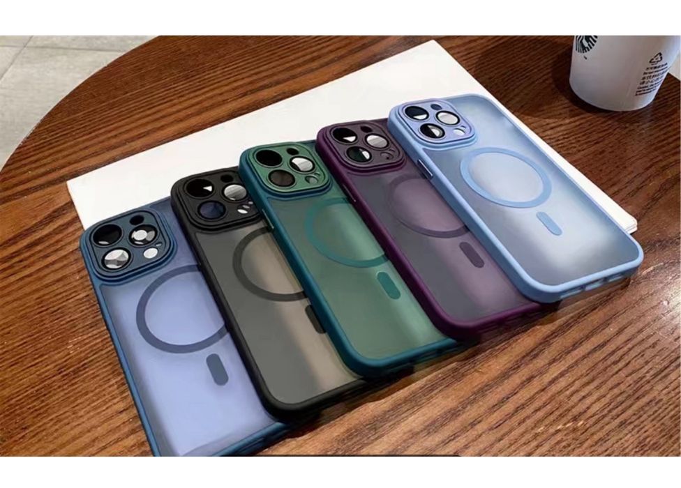 Iphone 12/13/14/15/16 PRO MAX PLUS Husa Safe Case Spate Mat Semi Clar