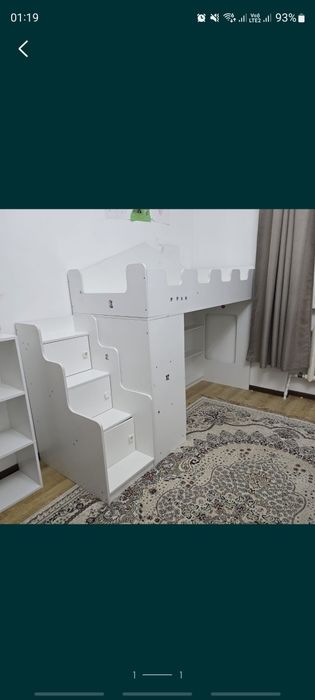 Детская кровать чердак