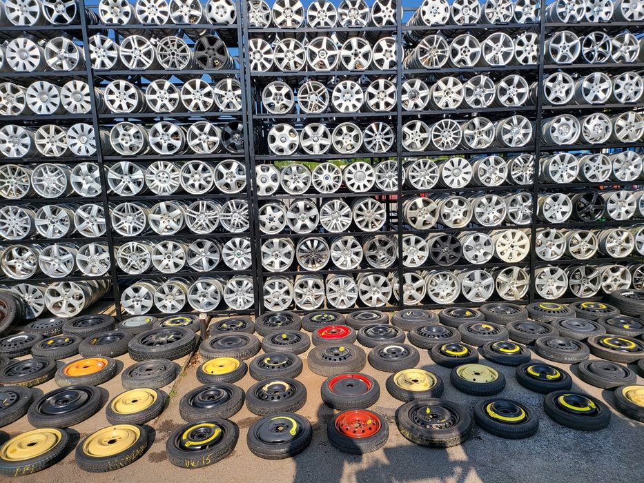 резервни,бандажни гуми , патерици ,13,14,15,16,17,18 цола